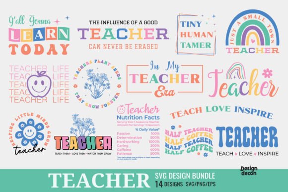 Download Teacher Retro SVG Bundle - Teacher retro svg Collection