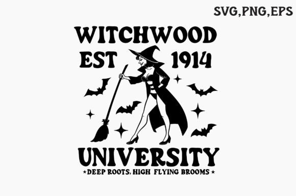 Download Witchwood Est. 1914 University SVG Desig - Premium Bundle