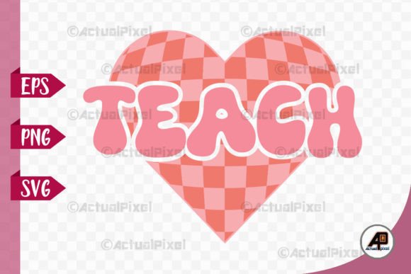 Download Teacher Retro SVG PNG Sublimation - Teacher retro svg Collection